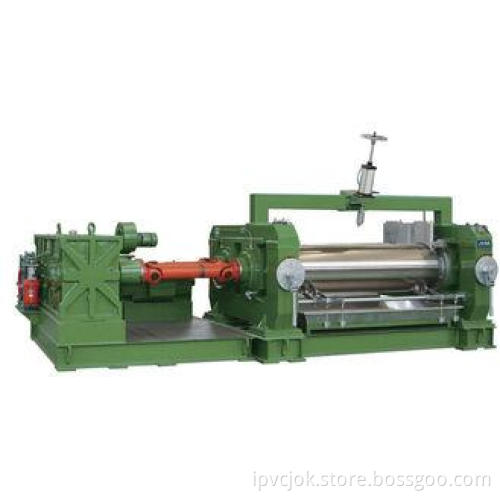 25kg/h Electric PVC Two Roll Mixing Mill Plastic Mixer Equi